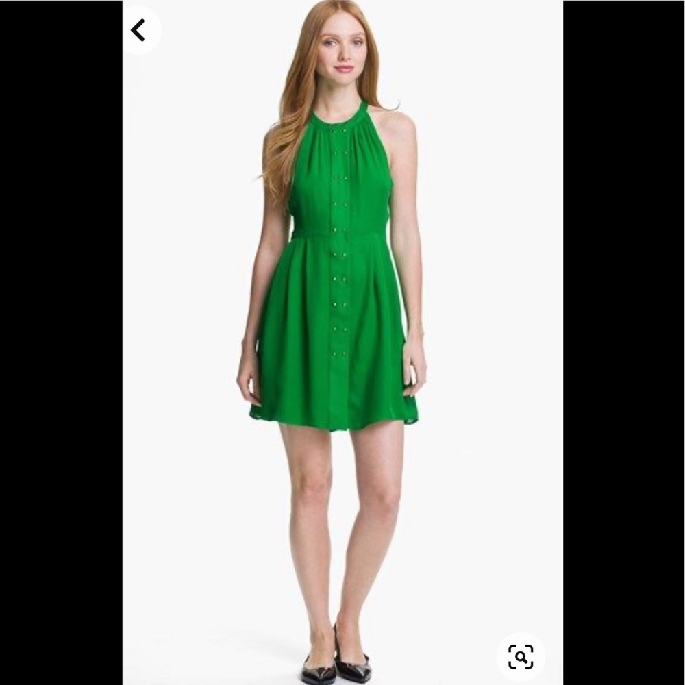 Parker Nicole Emerald Studded Dress 👗